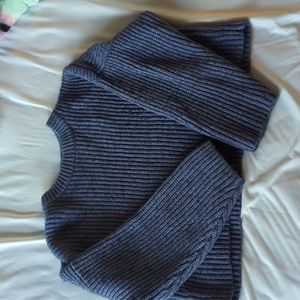 Blue Knit Sweater
